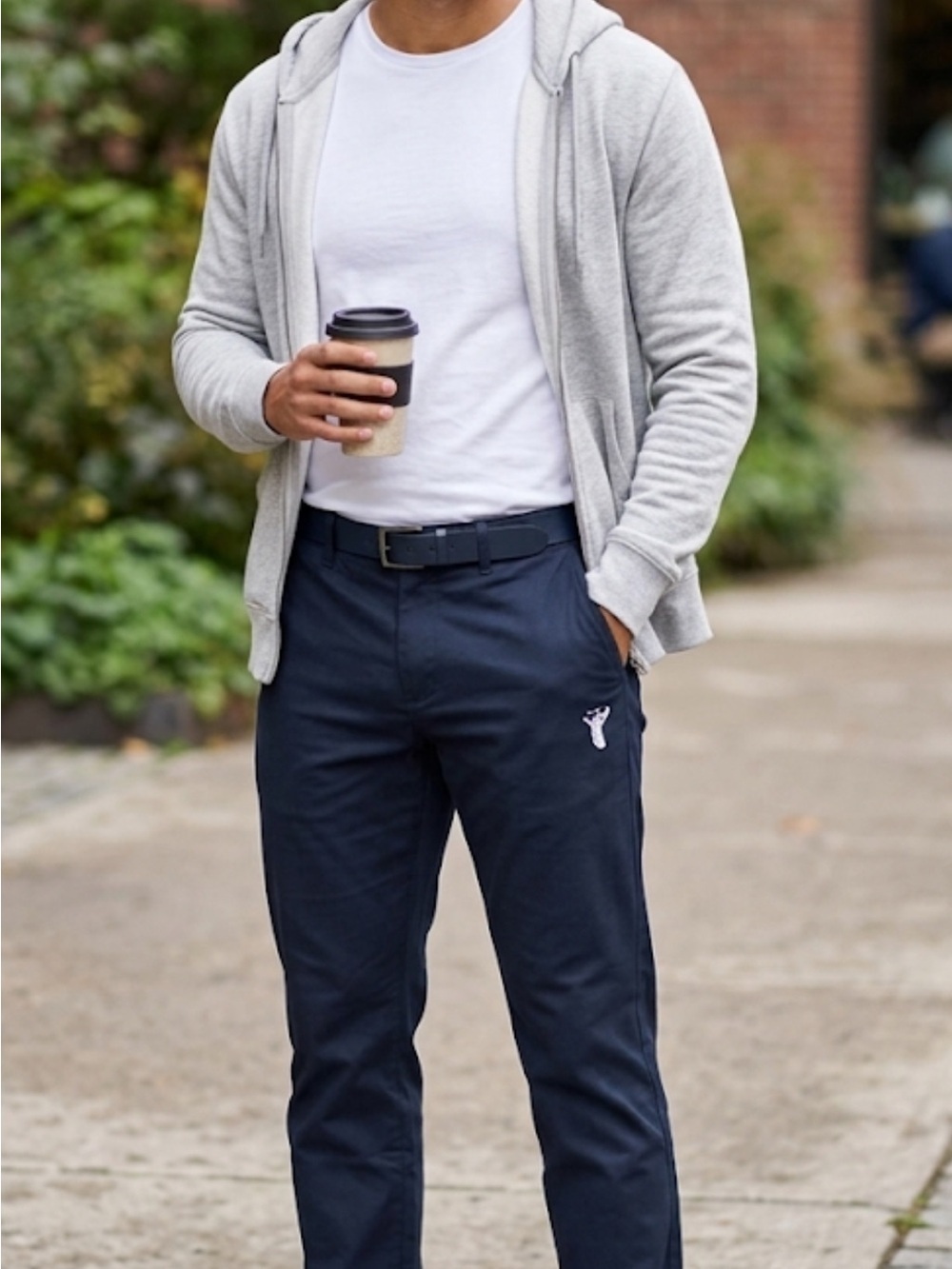 Nike Men's Black Chinos - Slim Straight